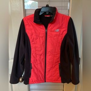 EUC New Balance Polar Fleece Puffer Jacket